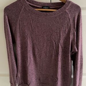 Eclipse Deep Purple Knit Top